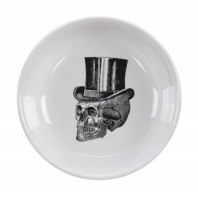 Skull Design Bowl 11x3cm, Top Hat /6 
