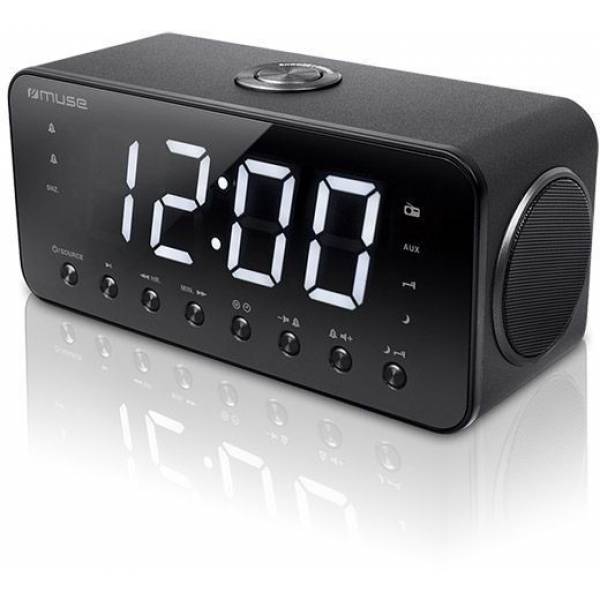 Muse M-192 CR clock radio met XL scherm