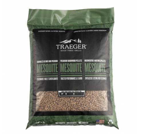 Mesquite pellets zak 9.07kg  Traeger