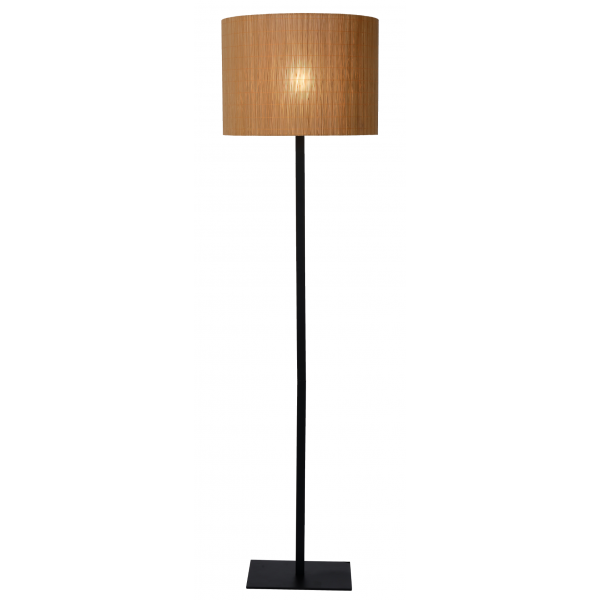 Lucide Magius - Vloerlamp - Ø 42 cm - 1xE27 - Licht hout