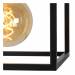 Lucide RUBEN Hanglamp 1x E27 40W Zwart / mat goud