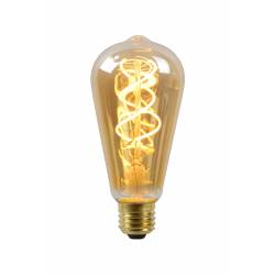Lucide Lamp LED ST64 5W 260LM 2200K Dimbaar Amber