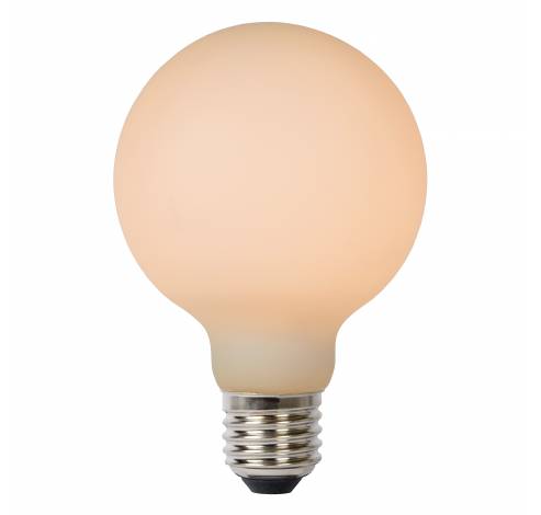 G80 - Filament lamp - Ø 8 cm - LED Dimb. - E27 - 1x8W 2700K - 3 StepDim - Opaal Lucide  Lucide