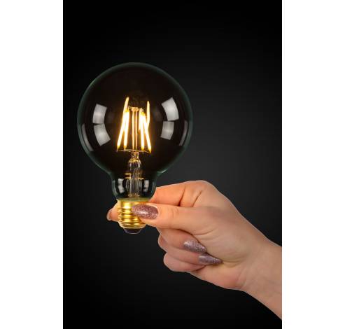 G95 - Filament lamp - Ø 9,5 cm - LED Dimb. - E27 - 1x5W 2700K - Transparant Lucide  Lucide