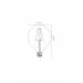 Lucide G95 - Filament lamp - Ø 9,5 cm - LED Dimb. - E27 - 1x5W 2700K - Transparant Lucide