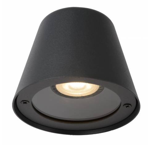 DINGO-LED - Wandlamp Buiten - LED Dimb. - GU10 - 1x5W 3000K - IP44 - Antraciet Lucide  Lucide