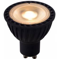 Lucide MR16 - Led lamp - Ø 5 cm - LED Dim to warm - GU10 - 1x5W 2200K/3000K - Zwart Lucide