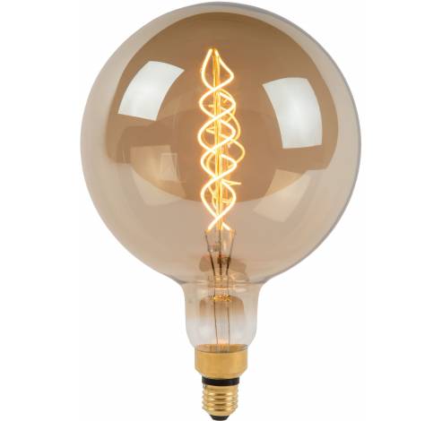 G200 GIANT - Filament lamp - Ø 20 cm - LED Dimb. - E27 - 1x8W 2200K - Fumé Lucide  Lucide