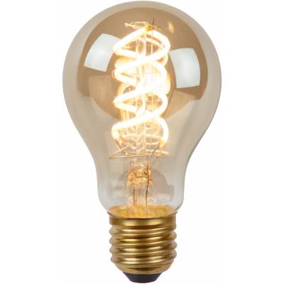 A60 - Filament lamp - Ø 6 cm - LED Dimb. - E27 - 1x5W 2200K - 3 StepDim - Fumé Lucide  Lucide