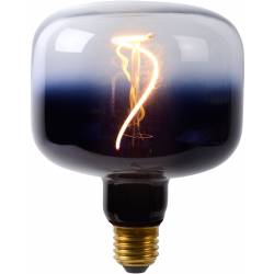 Lucide G118 - Filament lamp - Ø 11,8 cm - LED Dimb. - E27 - 1x4W 2200K - Zwart Lucide