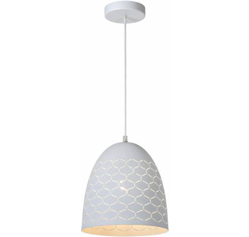 GALLA - Hanglamp - Ø 25 cm - 1xE27 - Wit Lucide  Lucide