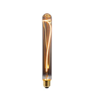 T32 49047/25/65 Filament lamp - Ø 3,2 cm - LED Dimb. - E27 - 1x5W 2200K - Fumé  Lucide
