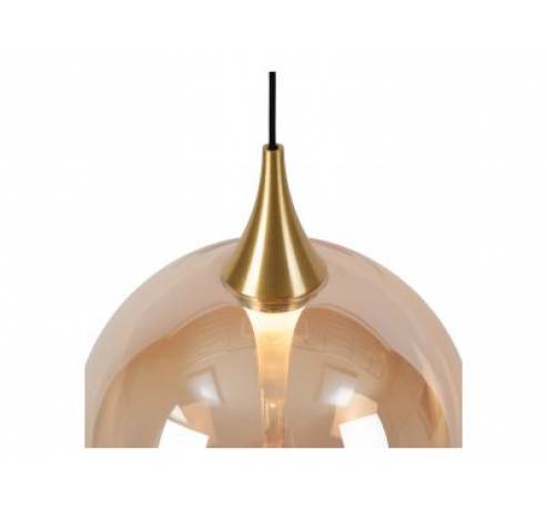 GISELA Hanglamp-Amber-LED Dimb.-3,6W-2700K-Glas  Lucide