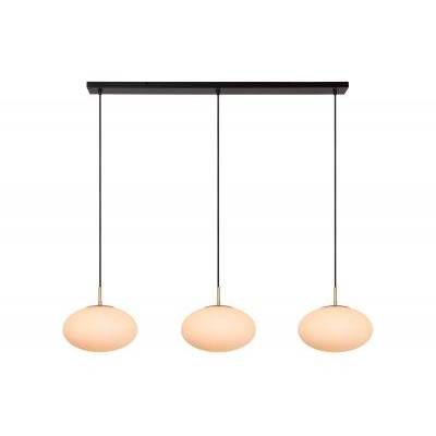 ELYSEE Hanglamp-Opaal-3xE27-40W-Glas  Lucide