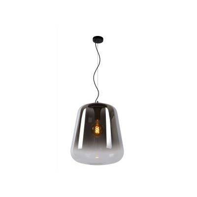 GLORIO Hanglamp-Zwart-Ø45-1xE27-60W-Glas  Lucide