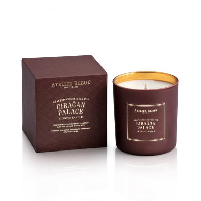 ATELIER REBUL LIMITED EDITION CIRAGAN PALACE SCENTED CANDLE 210GR (ART.# 656) 