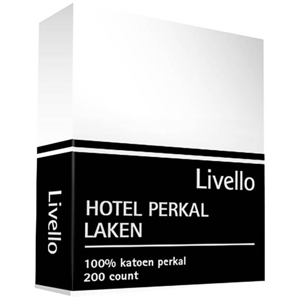 Livello Home Hotel Laken Perkal White 160x270