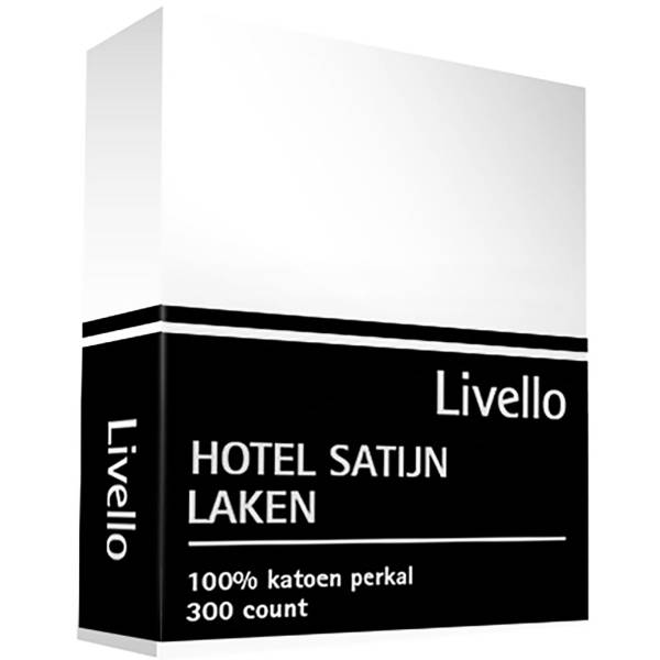 Livello Home Hotel Laken Satijn White 160x270