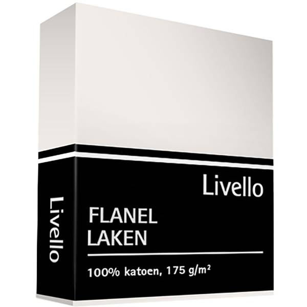 Livello Home Laken Flanel Ecru 200x270