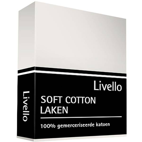Livello Home Laken Soft Cotton Offwhite 200x270