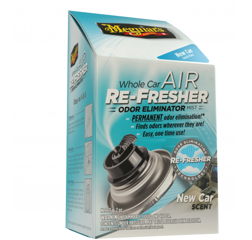 Air ReFresher: Odor eliminator New Car  Meguiar's