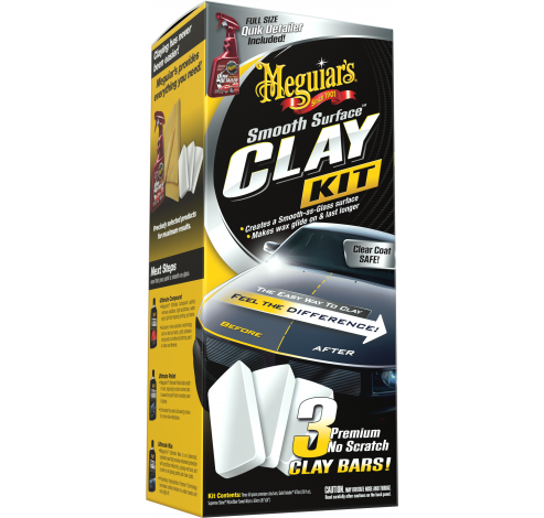 Smooth Surface Clay Kit  Meguiar's