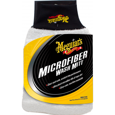 Microfibre Wash Mitt  Meguiar's