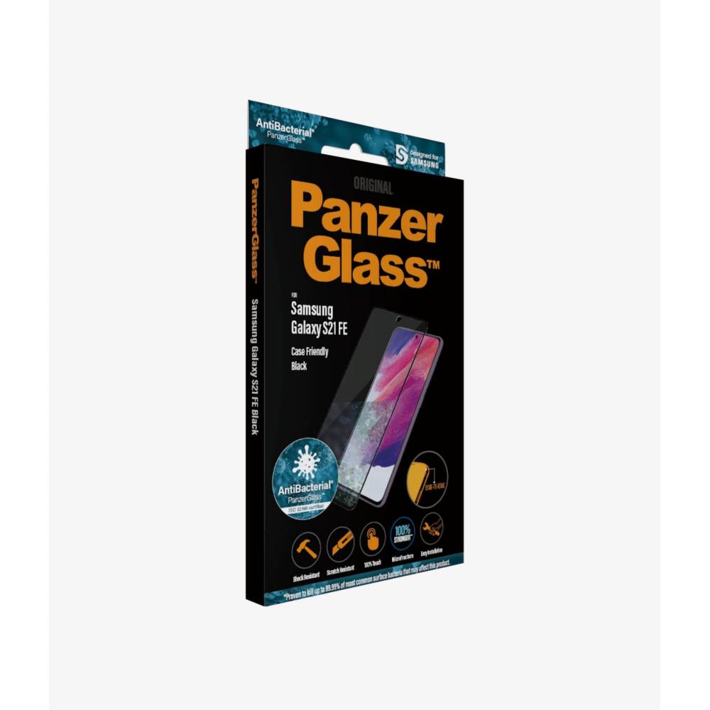 PanzerGlass Screenprotector 7275 ScreenProtector Case-Friendly Samsung Galaxy S21 FE