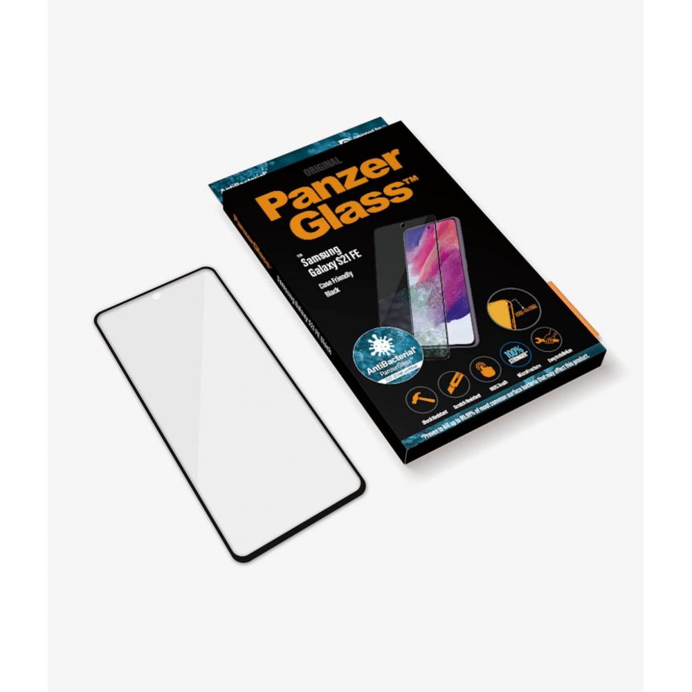 PanzerGlass Screenprotector 7275 ScreenProtector Case-Friendly Samsung Galaxy S21 FE