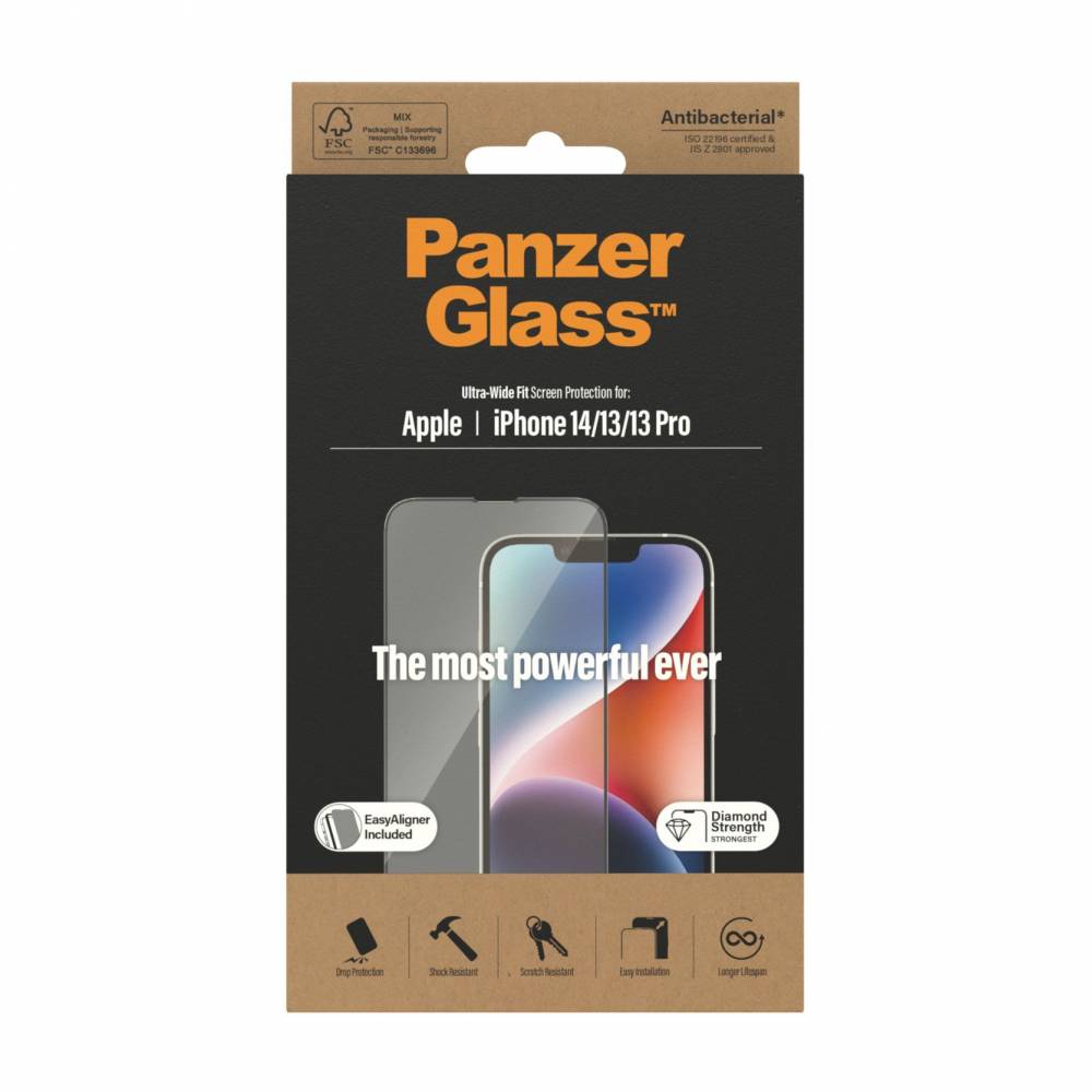 PanzerGlass Screenprotector Panzerglass apple iphone 14 uwf