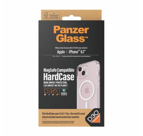 1180 HardCase MagSafe Compatibel met D3O iPhone 15  PanzerGlass