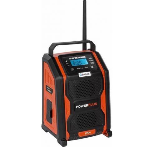 BOUWRADIO 20V + 220V (GEEN BATT.) (POWDP8060)  Powerplus