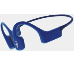 Shokz headphone open swim blue Aftershokz