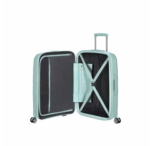 Starvibe Spinner 67 Expandable metallic surf blue  American Tourister