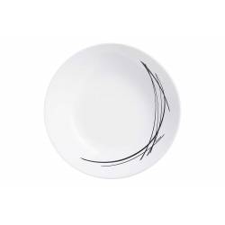 Arcopal Domitille Assiette Creuse Noir 20  