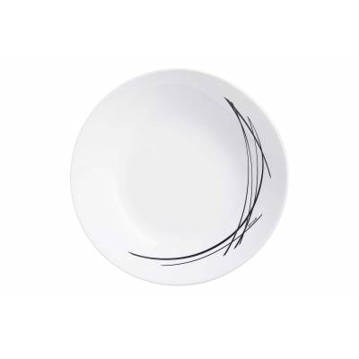 Domitille Assiette Creuse Noir 20   Arcopal