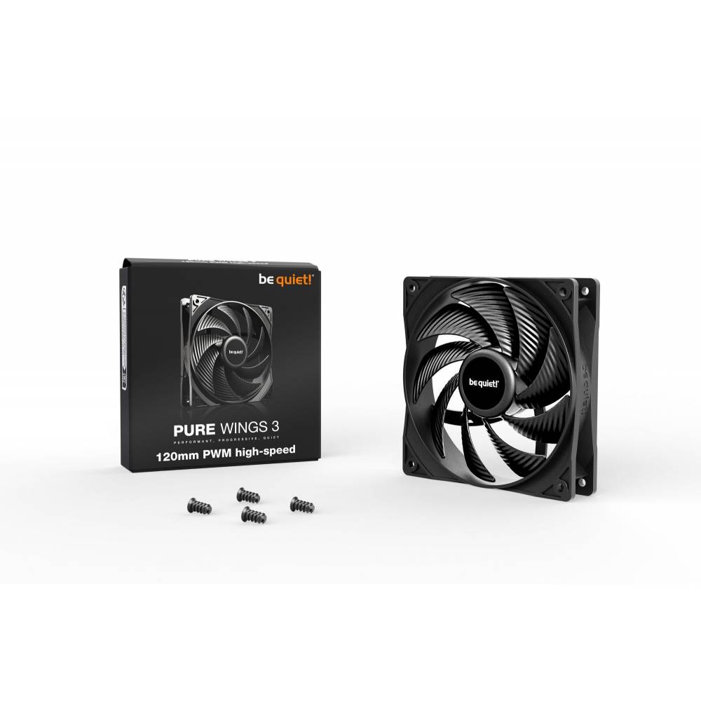 Be Quiet Computerkoeling pure wings 3 120mm pwm high-spe