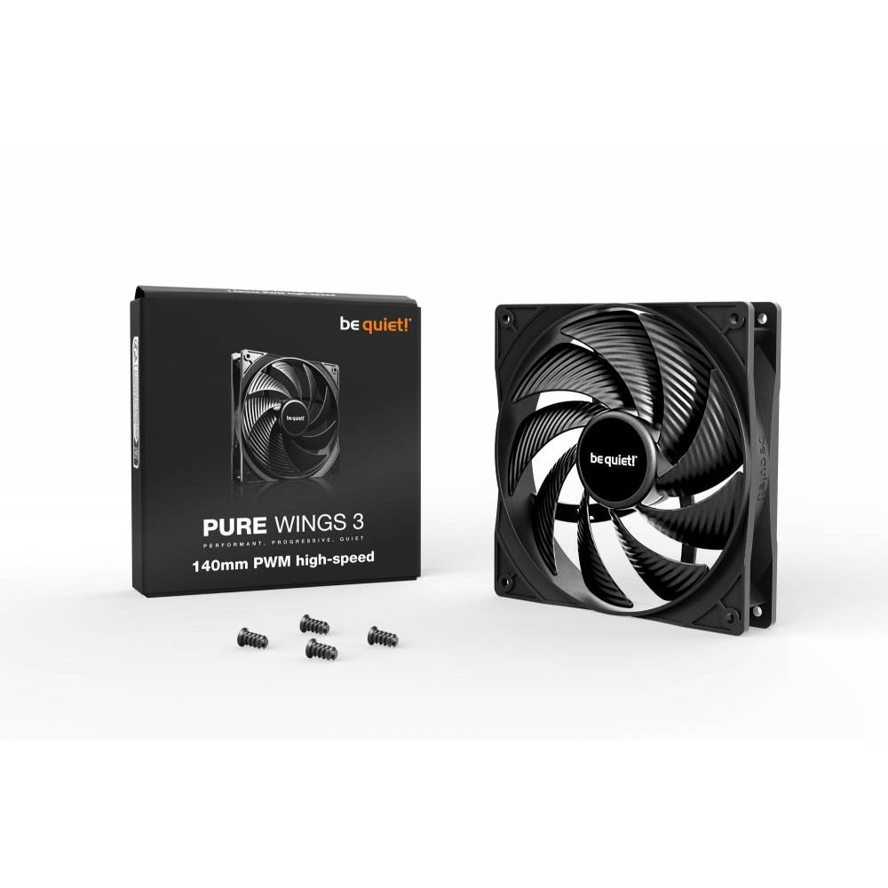 Be Quiet Computerkoeling pure wings 3 140mm pwm high-spe