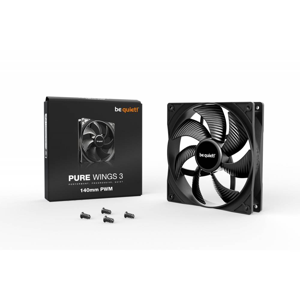 Be Quiet Computerkoeling pure wings 3 140mm pwm