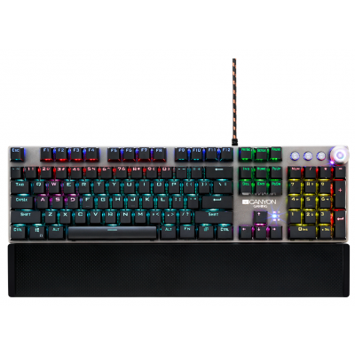 Gaming toetsenbord Nightfall mechanisch RGB zwart  Canyon