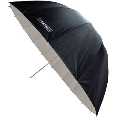Flash Umbrella Parabolic - 165cm (Deep White / Black)  Caruba