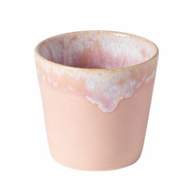 Grespresso Lungo Koffiekop in Aardewerk soft pink 21cl - 8xH7,5cm 