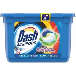 Dash All in 1 pods Stralende kleuren - 16 waspods