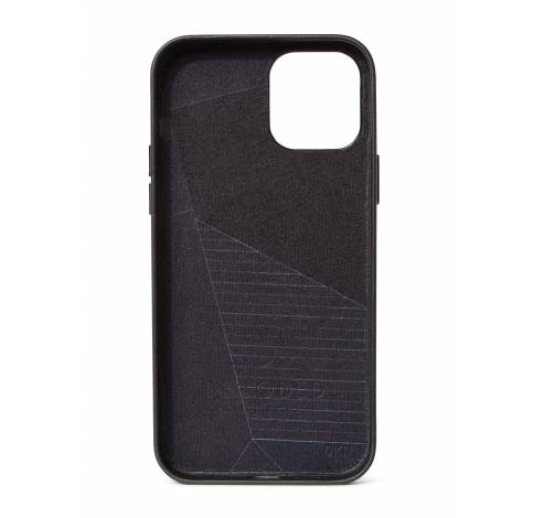 iPhone 12 Mini leather case magsafe zwart  Decoded