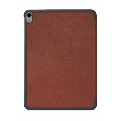 Decoded iPad Air 10.9" (4th gen) leather slim cover kaneel bruin