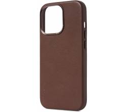 iPhone 13 Pro leather case magsafe chocolade bruin Decoded