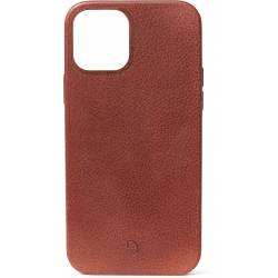 Decoded iPhone 12 Pro Max leather case magsafe kaneel bruin 