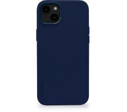 iPhone 14 silicone hoesje antibacterieel marine blauw Decoded
