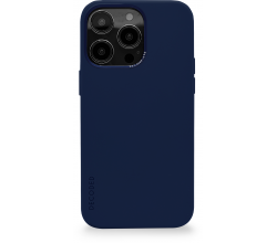 iPhone 14 Pro silicone hoesje antibacterieel marine blauw Decoded