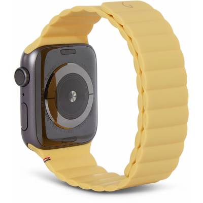 Apple Watch 41/40/38mm Gen 1-7-SE silicone strap magnetisch sweet corn 